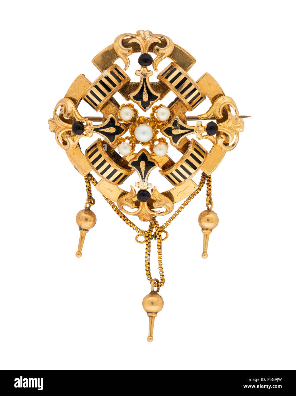 XXV: III: D.a.01. 242 Brosch, 1860 - Hallwylska museet - 109734 Stockfoto