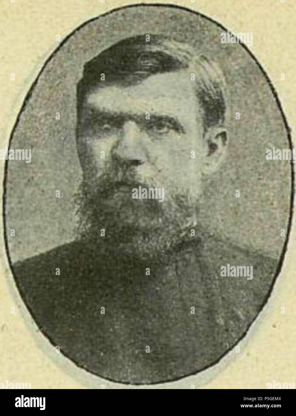 N/A. Englisch: Alexander Chernikov, russischen Bauern, ein Mitglied der zweiten russischen Staatsduma, 1907. 1907. Unbekannter Fotograf 337 Chernikov Aleksandr Stockfoto