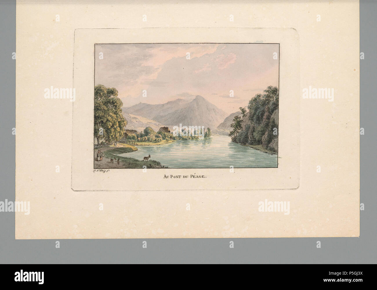 Ich höre: 0 299 CH-NB-Sammlung Gugelmann-GS-GUGE -97-53 Stockfoto