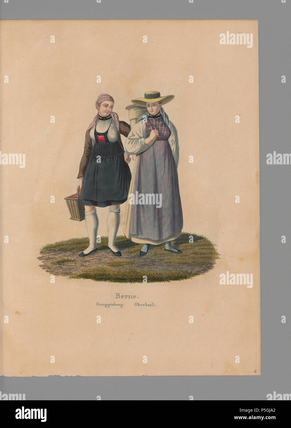 Ich höre: 0 298 CH-NB-Sammlung Gugelmann-GS-GUGE -68-29 Stockfoto