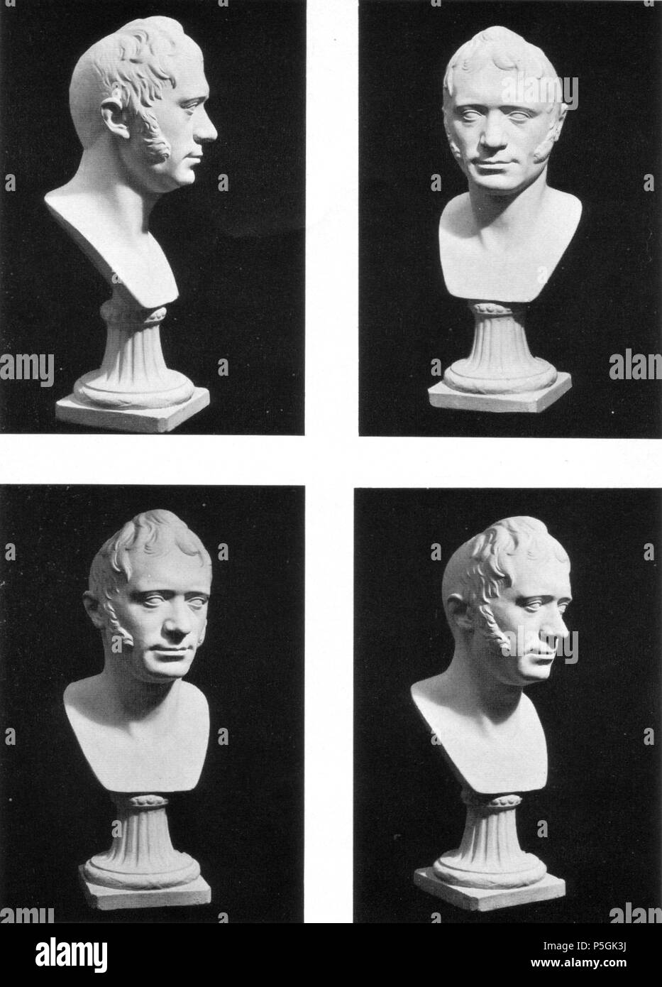 272 Carl Friedrich Gauß, Büste von Friedrich Künkler, 002 Stockfoto