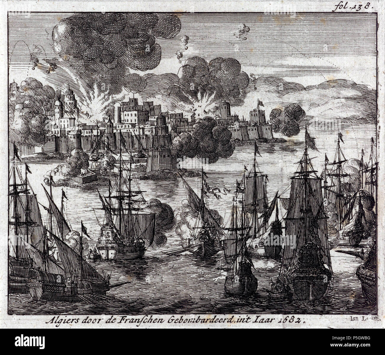N/A. Français: Tiefdruck Sauce Hollandaise. "Algier Tür de Franschen Gebombardeerd init Iaar 1682" (Lit. Alger que les Français bombardent en 1682"). 1689. Jan Luyken (1649 - 1712) Beschreibung der Niederländischen Stecher, Dichter, Maler und Schriftsteller Geburtsdatum / Tod 16. April 1649 5. April 1712 Ort der Geburt / Todes Amsterdam Amsterdam arbeiten Zeitraum von ca. 1666 bis 1712 Standort Amsterdam Authority control: Q 87466 VIAF: 9885051 ISNI: 0000 0001 2276 2741 ULAN: 500000444 80063147 LCCN: n NLA: 35315708 WorldCat 219 Bombardement d Alger par les Francais en 1682 Stockfoto