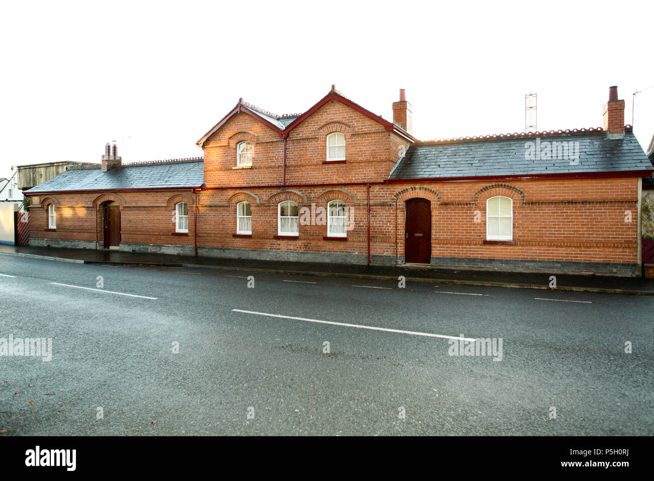 Fivemiletown, County Fermanagh, Nordirland Großbritannien. 3. November 2013. Straßenszenen in der Stadt Fivemiletown Stockfoto