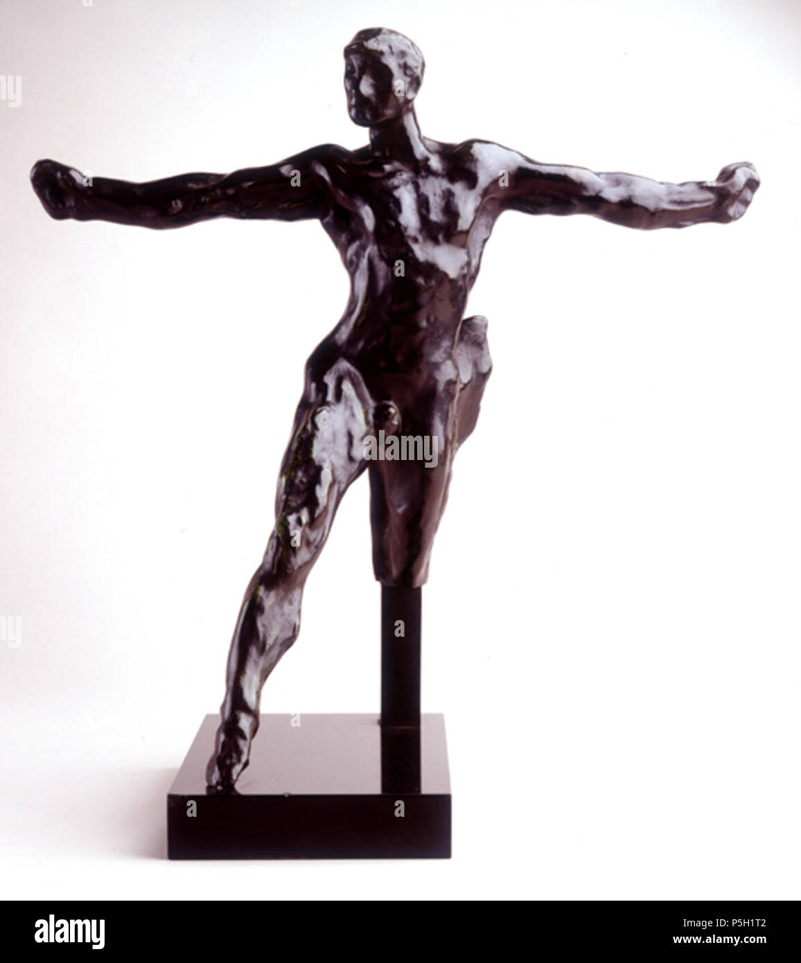 N/A. Español: Mercurio de Pie-Obra de Auguste Rodin. En: Museo Soumaya, Ciudad de México. . 11 März 2005, 11:47:01. Museo Soumaya 38 39 Mercurio de pie Stockfoto