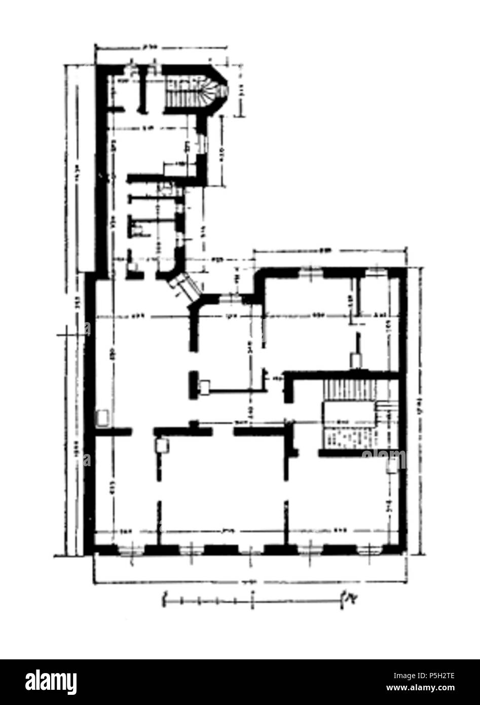 16 14 Garncarska Straße, Kraków (02) Stockfoto