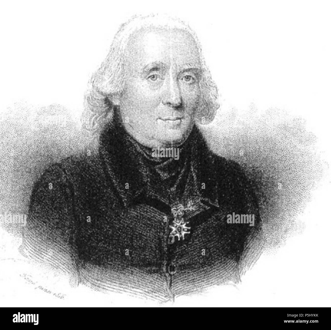 52 Abbé de la Rue Stockfoto