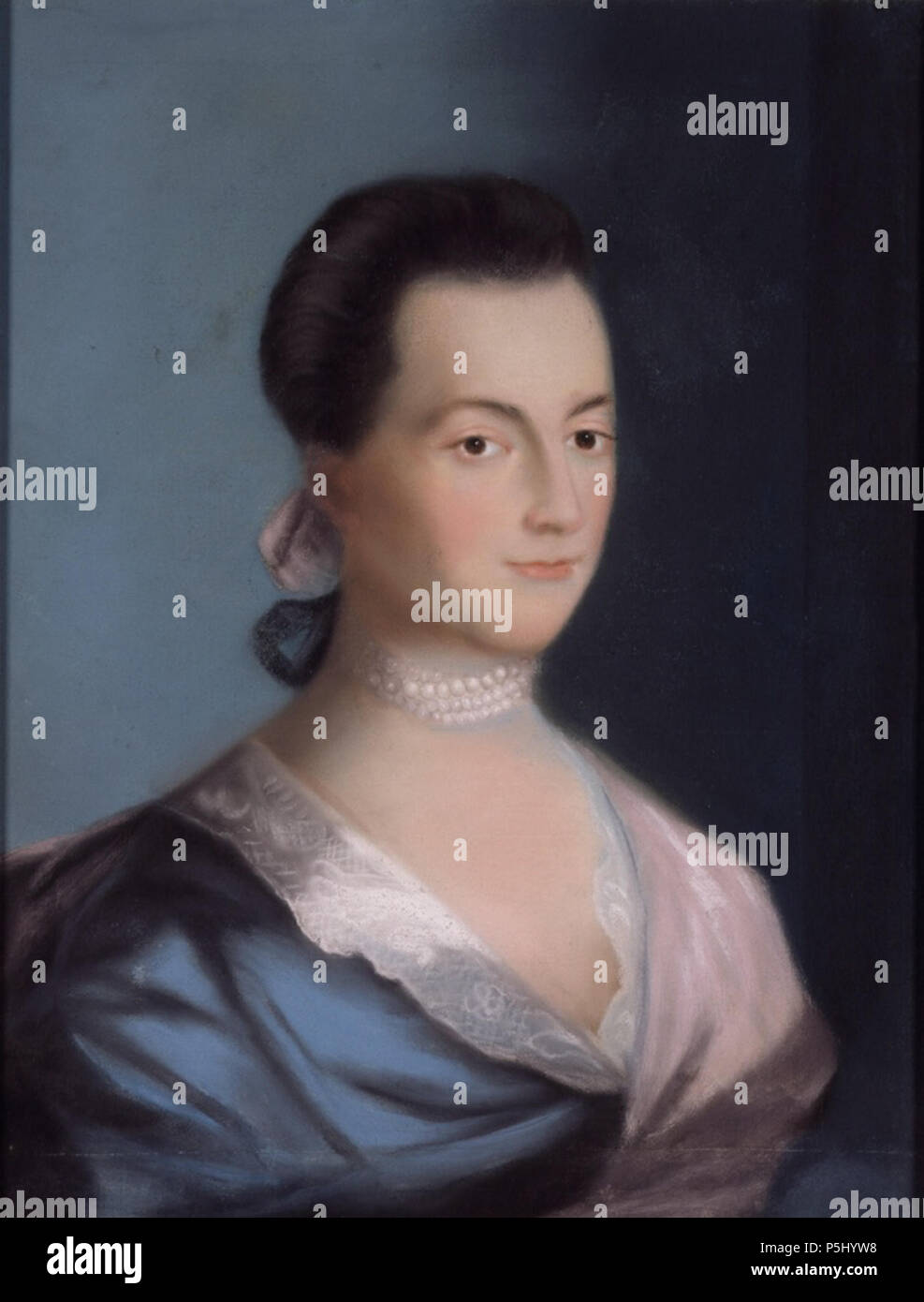 Dargestellte Person: Abigail Adams 1766. N/A53 Abigail Adams Stockfoto