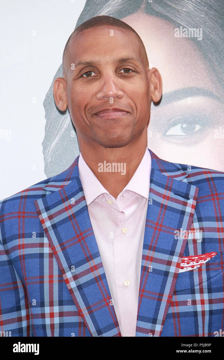 NEW YORK, NY - 26. Juni: Reggie Miller bei der Weltpremiere von Onkel zeichnete in der Alice Tully Hall am 26. Juni 2018 in New York City. Credit: Diego Corredor/MediaPunch Stockfoto