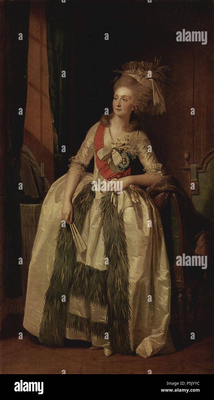 Deutsch: Porträt der Fürstin Saltykowa 1780. N/A25 Johann Heinrich Wilhelm Tischbein 003 Stockfoto