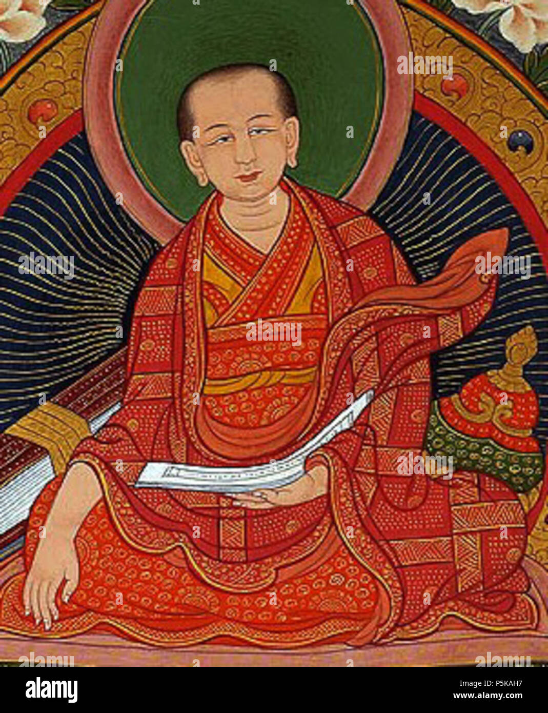 N/A. Englisch: chekawa Yeshe Dorje (b. 1101 - d. 1175) - berühmte Thema der Ausbildung in sieben Punkten. 7. April 2014 (Datum des Uploads). 335 Chekawa Yeshe Dorje Stockfoto