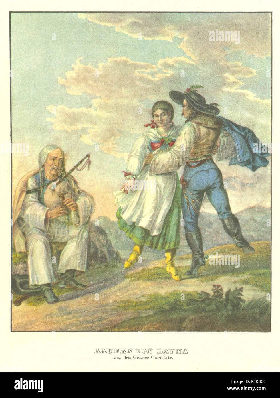 N/A. Die Landwirte von bayna. zwischen 1820 und 1830. Alexander Clarot (1796-1842) Alternative Namen Sandor Clarot; Alexander clarot; A. Clarot Beschreibung österreichischen Malers und Miniaturisten Datum der Geburt / Tod 17. März 1796 vom 16. Juli 1842 Ort der Geburt / Tod Wien Wien Arbeit Zeitraum zwischen ca. 1820 und ca. 1842 Standort Österreich, Ungarn Authority control: Q 18507719 VIAF: 96328373 ULAN: 500089028 GND: 1042334072 RKD: 17085 80 Alexander Clarot Bajnai parasztok Stockfoto