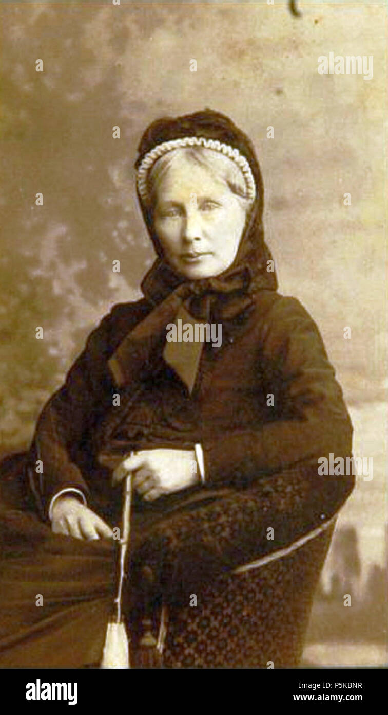 N/A. :,. 1879. W.M. 82 Alexandra Obolenskaya Ostroga Stockfoto