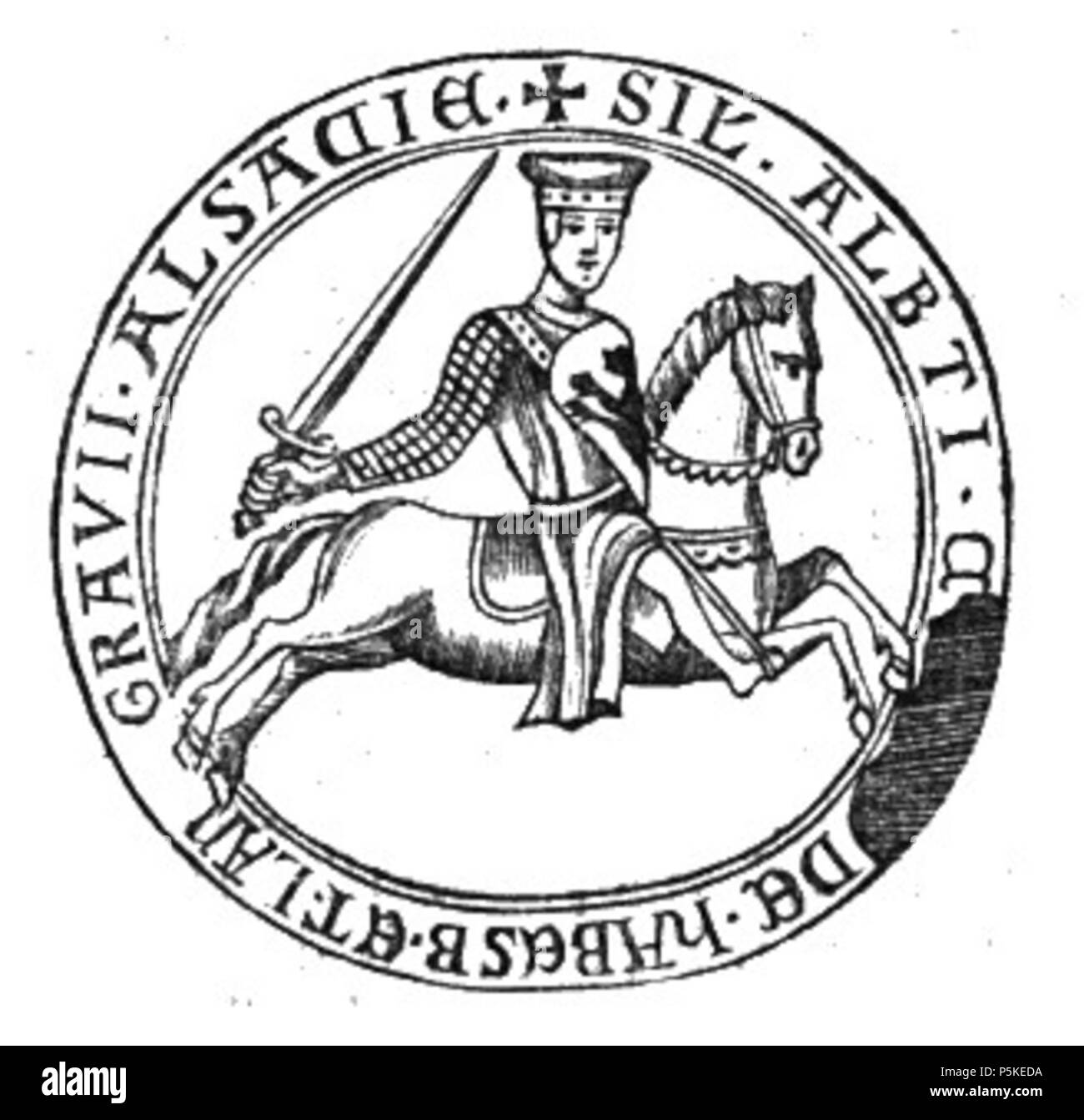 N/A. Englisch: Albert IV., Graf von Habsburg Italiano: Alberto IV il Saggio, Conte di Asburgo. 18. November 2011. Charles Francois Toustain und René Prosper Tassin, Jean Baptiste Baussonnet 73 Albert III Elsass Stockfoto