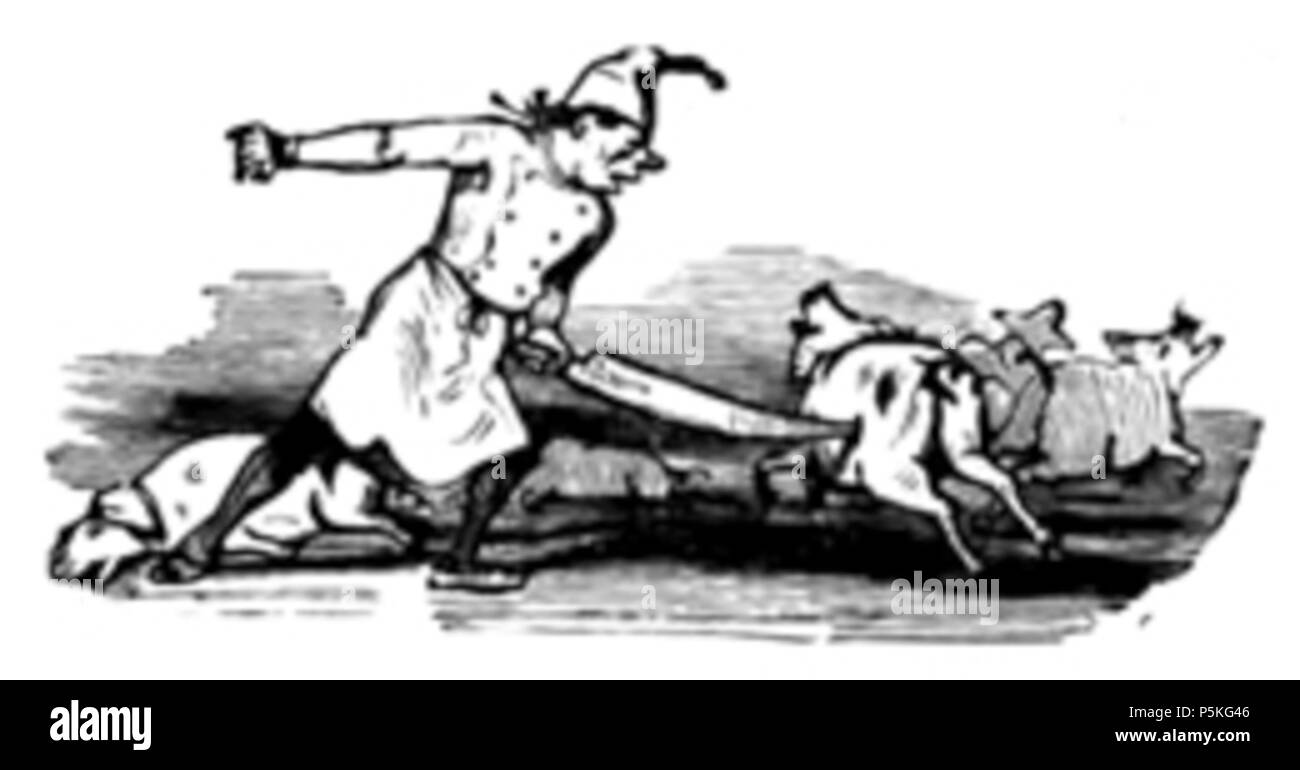 79 Aleksander Dumas - Historja Dziadka do orzechów Str 79 2 Stockfoto