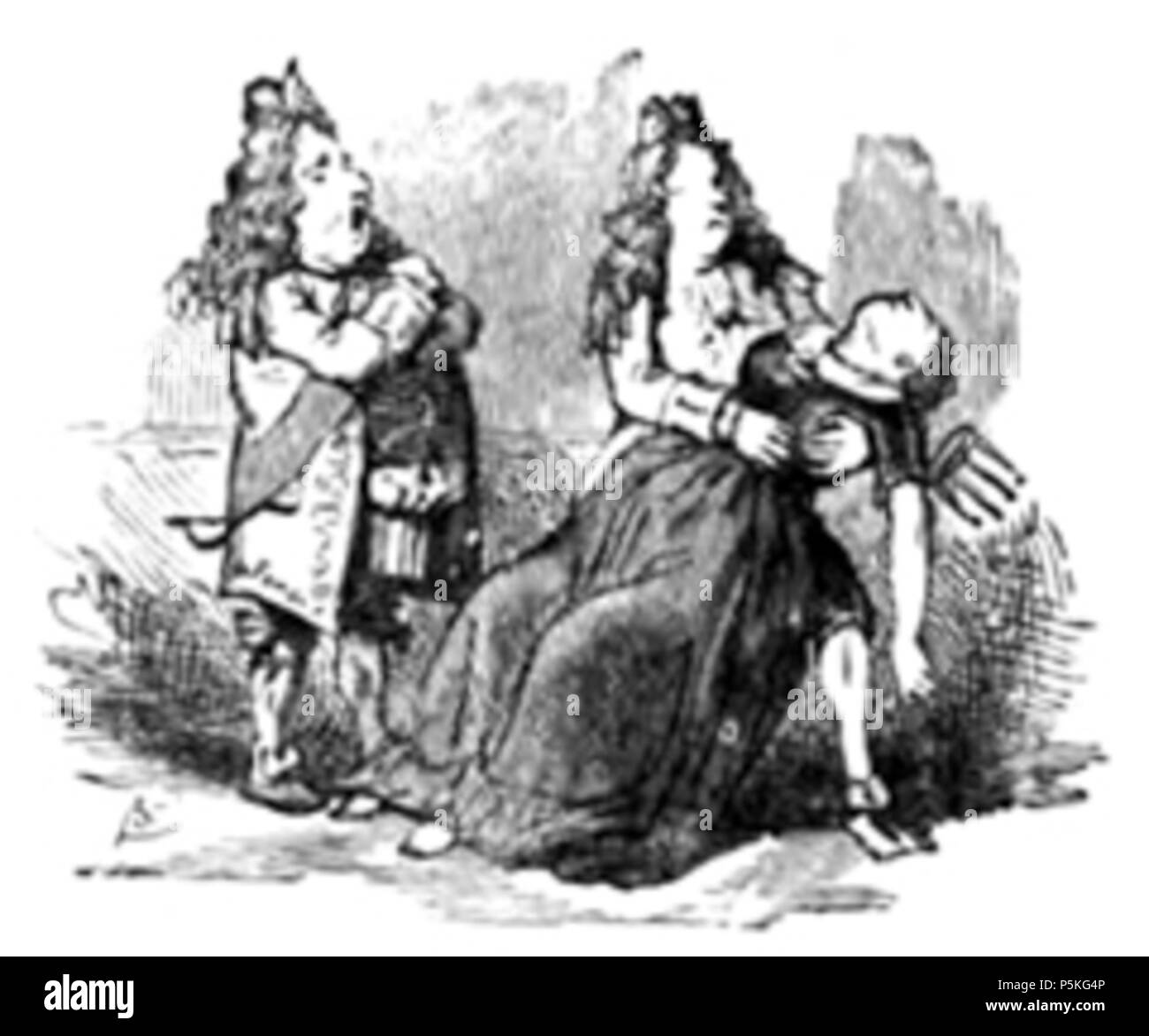 79 Aleksander Dumas - Historja Dziadka do orzechów Str 89 Stockfoto