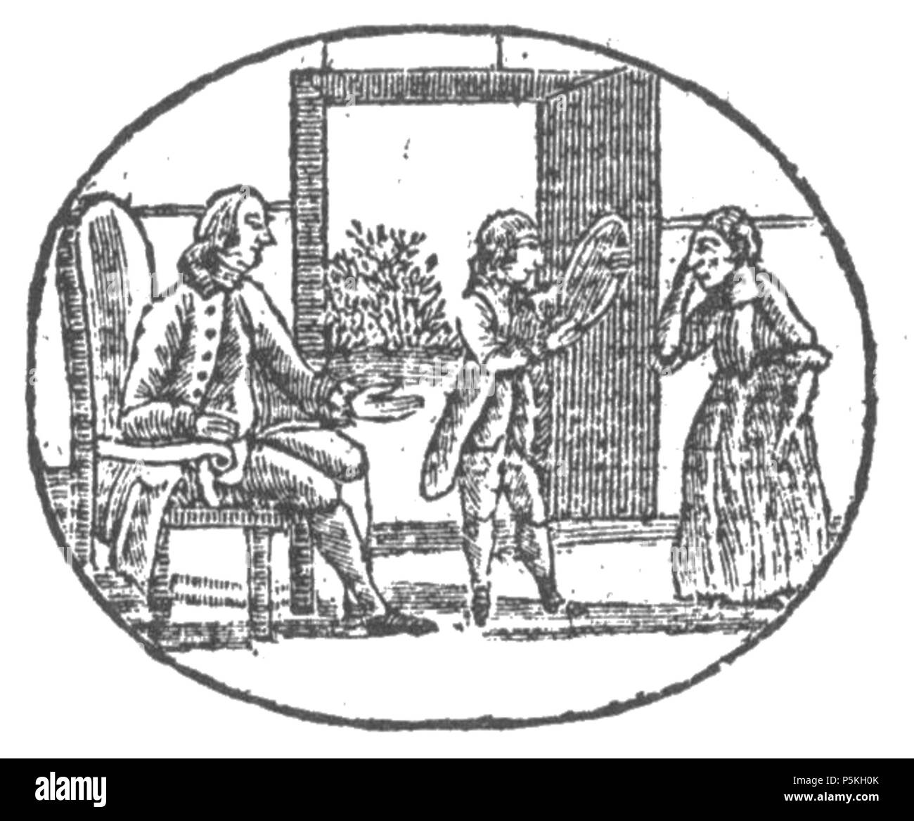 87 ALPP - Verhalten, wenn zu Hause Stockfoto