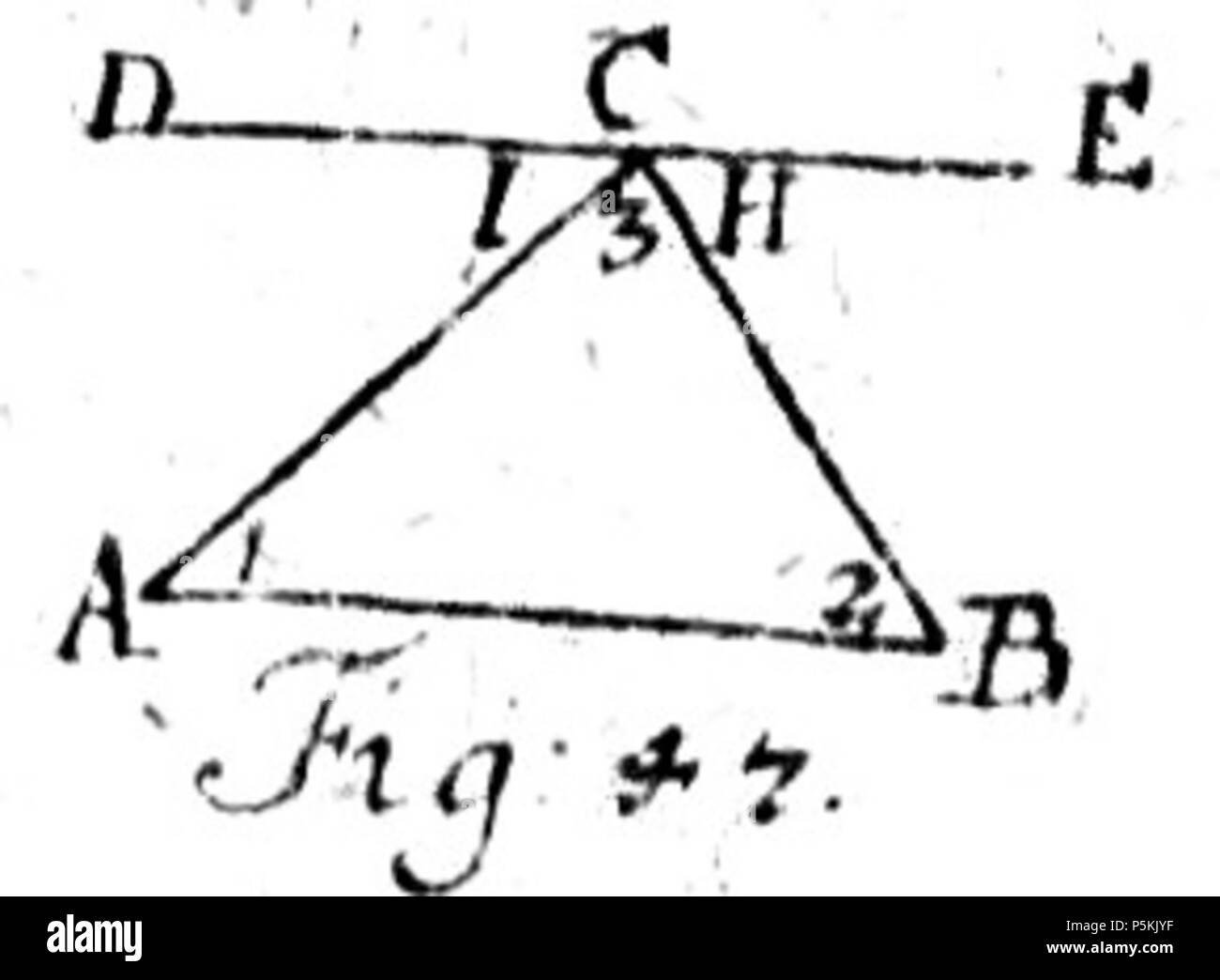 101 Anfangsgründe der Mathematik I B A003 047 Stockfoto