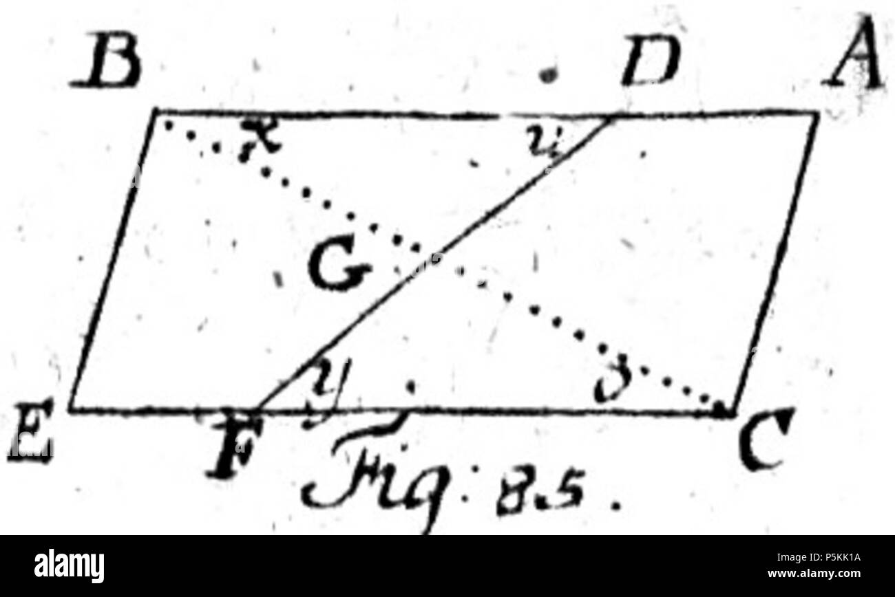 101 Anfangsgründe der Mathematik I B A009 085 Stockfoto