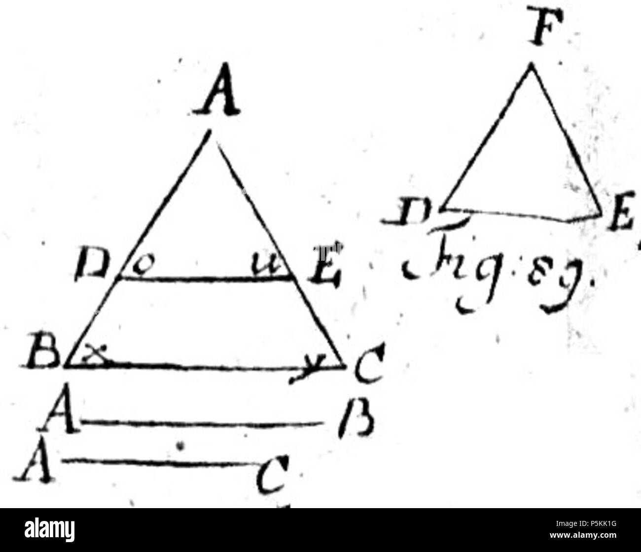 101 Anfangsgründe der Mathematik I B A009 089 Stockfoto
