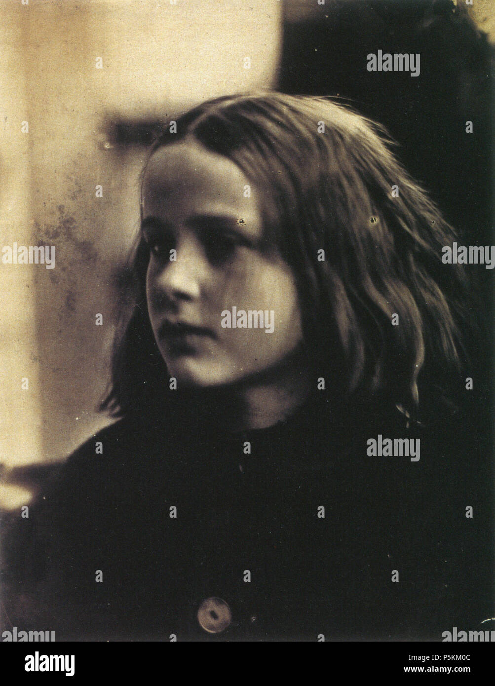 N/A. "Annie mein erster Erfolg', erste Julia Margaret Cameron's Foto mit, dass Sie mit zufrieden war. Gegenstand ist Annie Wilhelmina Philpot (1854-1930). Albumen print, 188 x 145 mm (7 3/8 x 5 3/4"). Nationales Museum für Fotografie, Film & Fernsehen, Bradford. Siehe auch Datei: Brief an Annie's Vater, von Julia Margaret Cameron.jpg für das Schreiben, dass dieses Foto begleitet. 29. Januar 1864. Julia Margaret Cameron (1815 - 1879) Alternative Namen Julia Margaret Pattle Pattle; Julia Margaret Cameron, Julia M.; Julia Margaret Cameron geb.; Julia Margaret Pattle nee Pattle Beschreibung Britischen photog Stockfoto