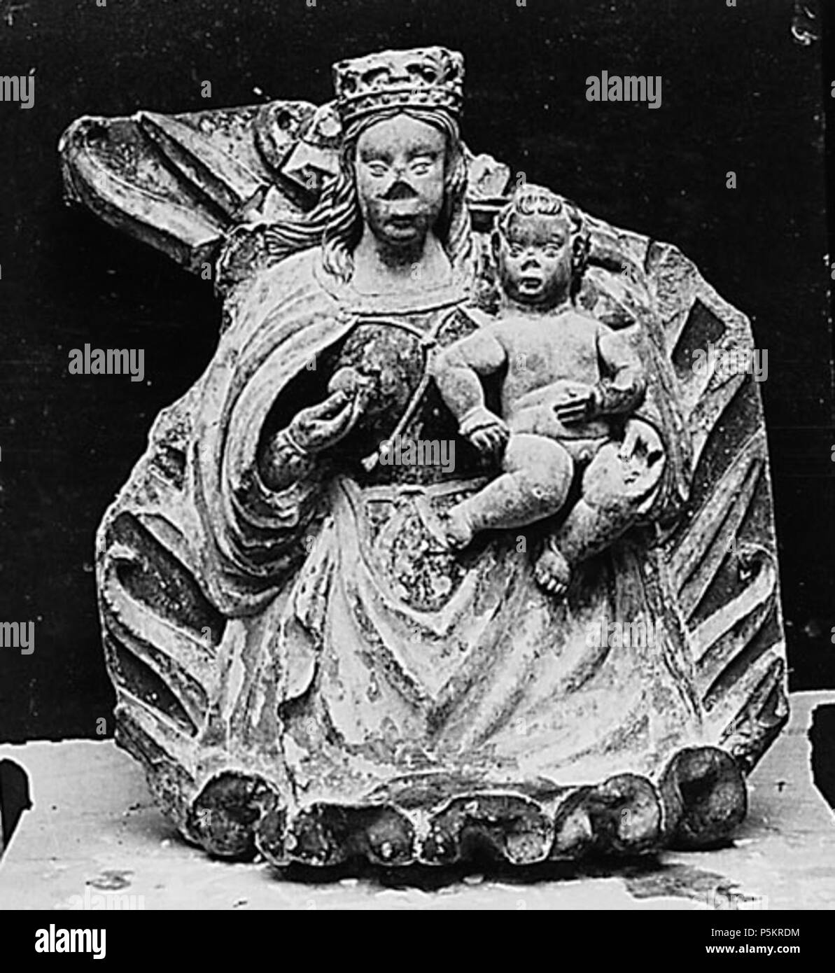 Vierge de l'Apocalypse des 16. Jahrhunderts. N/A 107 Anonyme Vierge de l'Apocalypse (RA 678 BIS F) Stockfoto