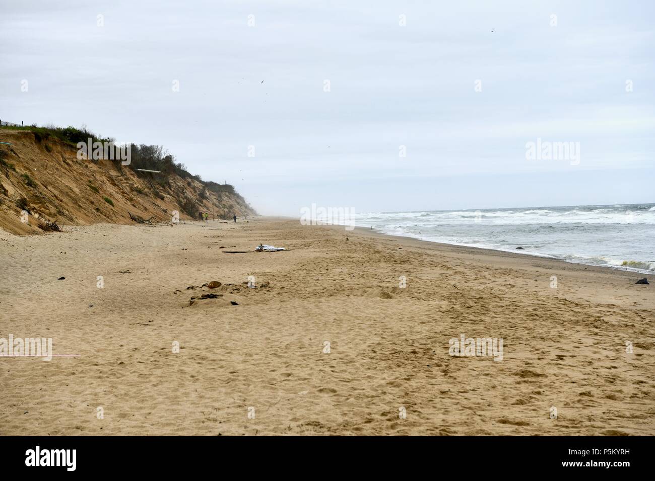 Die Cape Cod National Seashore gesehen von Nauset Beach, Massachusetts, USA Stockfoto