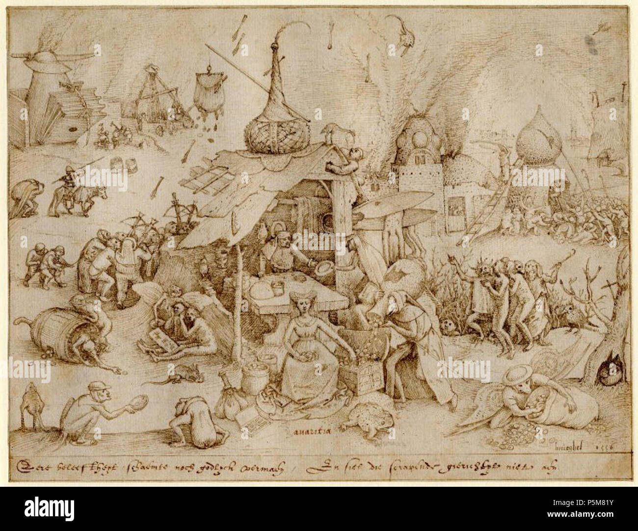 N/A. Deutsch: "Geiz", Studie für ein Druck- und grau-braun Tinte, die von der flämischen Künstler: Pieter Bruegel der Ältere. 228 mm x 297 mm. Mit freundlicher Genehmigung des British Museum, London. 1556. Pieter Brueghel der Ältere (1526/1530-1569) Alternative Namen verkaufte seine Tochter, Pieter Pieter Breughel Pieter Brueghel, bäuerlichen Brueghel Beschreibung flämischen Maler, Zeichner und Grafiker Geburtsdatum / Tod zwischen 1526 und 1530, 9. September 1569 Ort der Geburt / Todes Q 1981676 oder Breda Brüssel arbeiten Standort Antwerpen (1551-1563), Italien (1553), Brüssel (1563 - 1569) Kontrolle: Q 43270 VIAF: 95761864 ISN Stockfoto N/A. Deutsch: "Geiz", Studie für ein Druck- und grau-braun Tinte, die von der flämischen Künstler: Pieter Bruegel der Ältere. 228 mm x 297 mm. Mit freundlicher Genehmigung des British Museum, London. 1556. Pieter Brueghel der Ältere (1526/1530-1569) Alternative Namen verkaufte seine Tochter, Pieter Pieter Breughel Pieter Brueghel, bäuerlichen Brueghel Beschreibung flämischen Maler, Zeichner und Grafiker Geburtsdatum / Tod zwischen 1526 und 1530, 9. September 1569 Ort der Geburt / Todes Q 1981676 oder Breda Brüssel arbeiten Standort Antwerpen (1551-1563), Italien (1553), Brüssel (1563 - 1569) Kontrolle: Q 43270 VIAF: 95761864 ISN Stockfoto