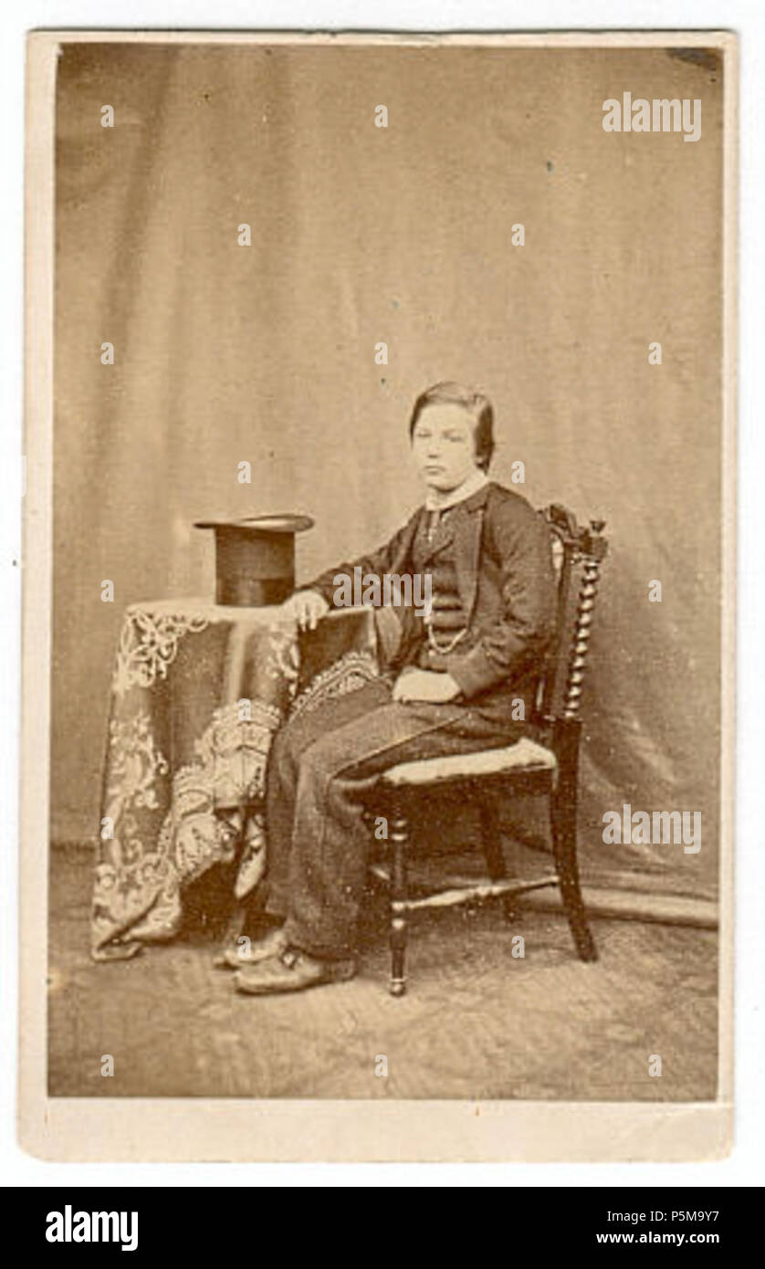 N/A. Englisch: Alfred Horace Thornton (1853-1906) an der Harrow School. ca. 1869. Habicht 84 Alfred Thornton Stockfoto