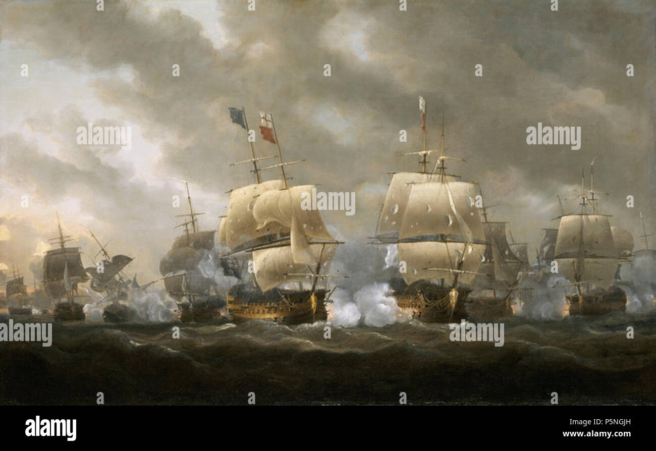 N/A. Schlacht von Quiberon Bay, 20. November (1759). 1812. w: Nicholas Pocock 177 Schlacht von Quiberon Bay Stockfoto