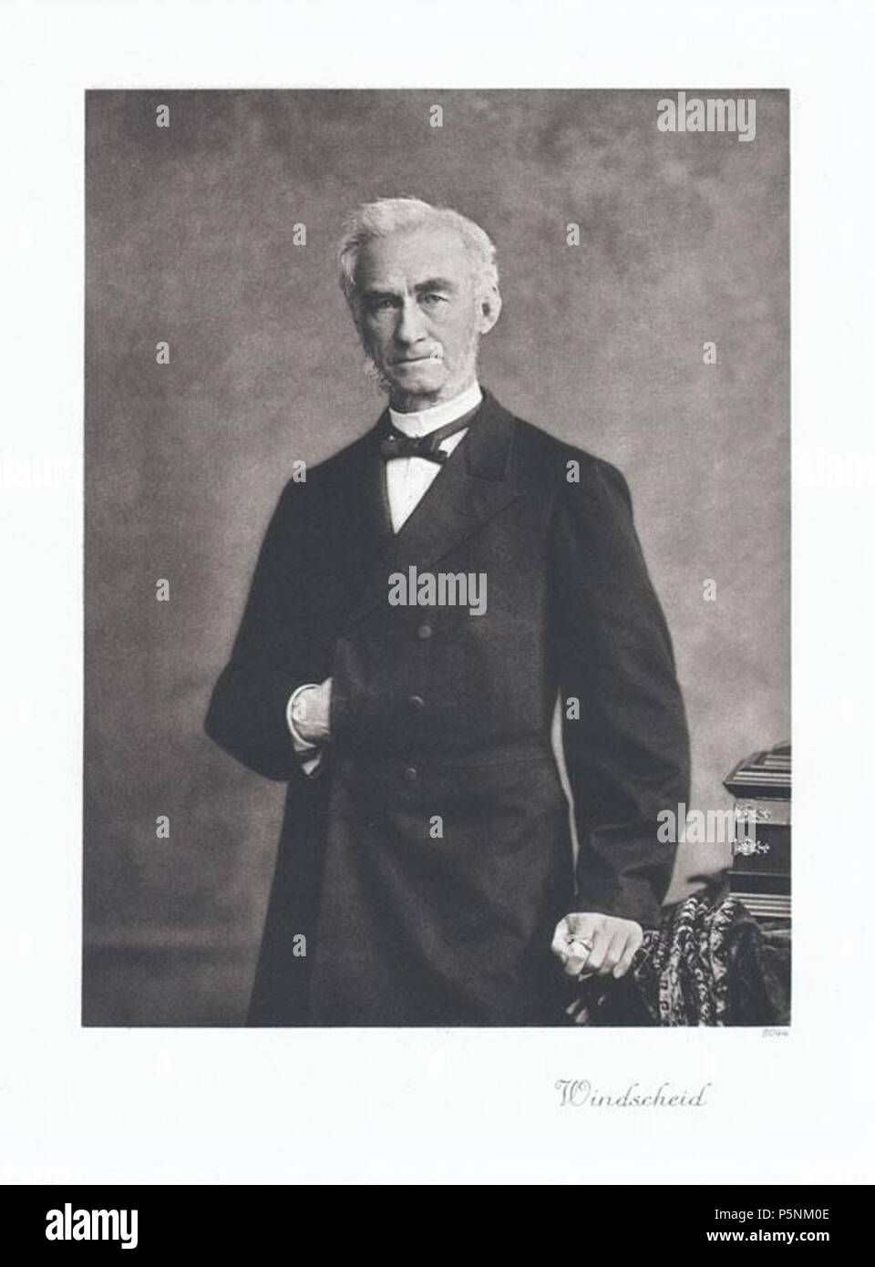 N/A. English: Bernhard Joseph Hubert Windscheid. Vor 1892. Unbekannt 193 Bernhard Windscheid Stockfoto