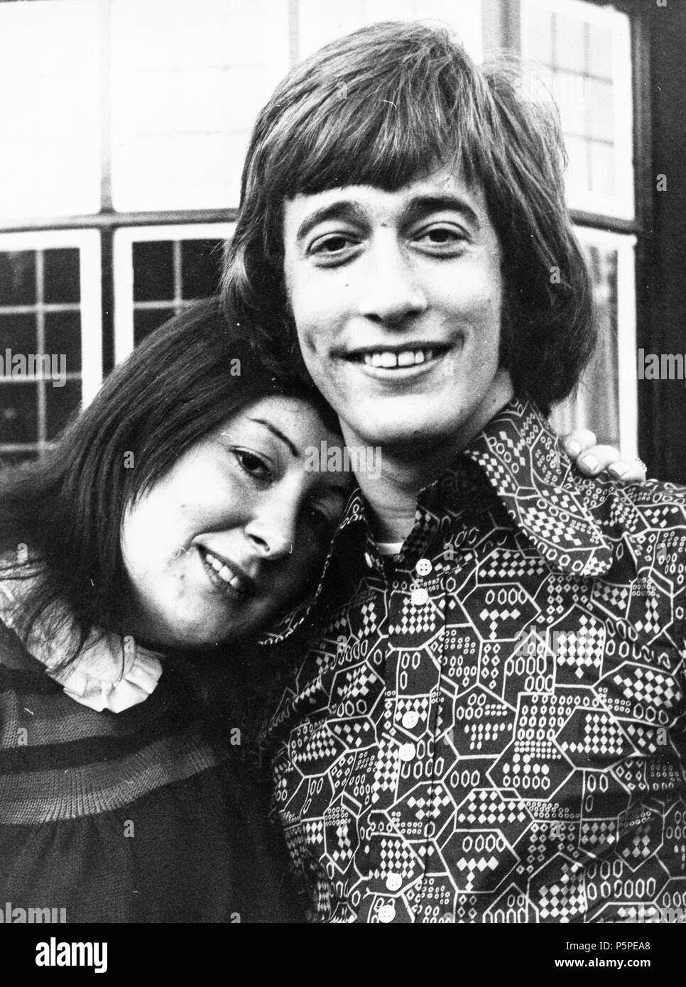 Robin Gibb, Mollis hullis, Bee Gees, 70 s Stockfotografie Alamy