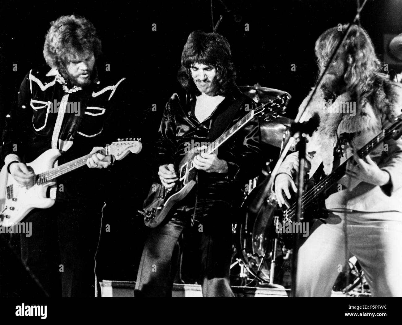 Bachman turner Overdrive, 1975 Stockfotografie Alamy