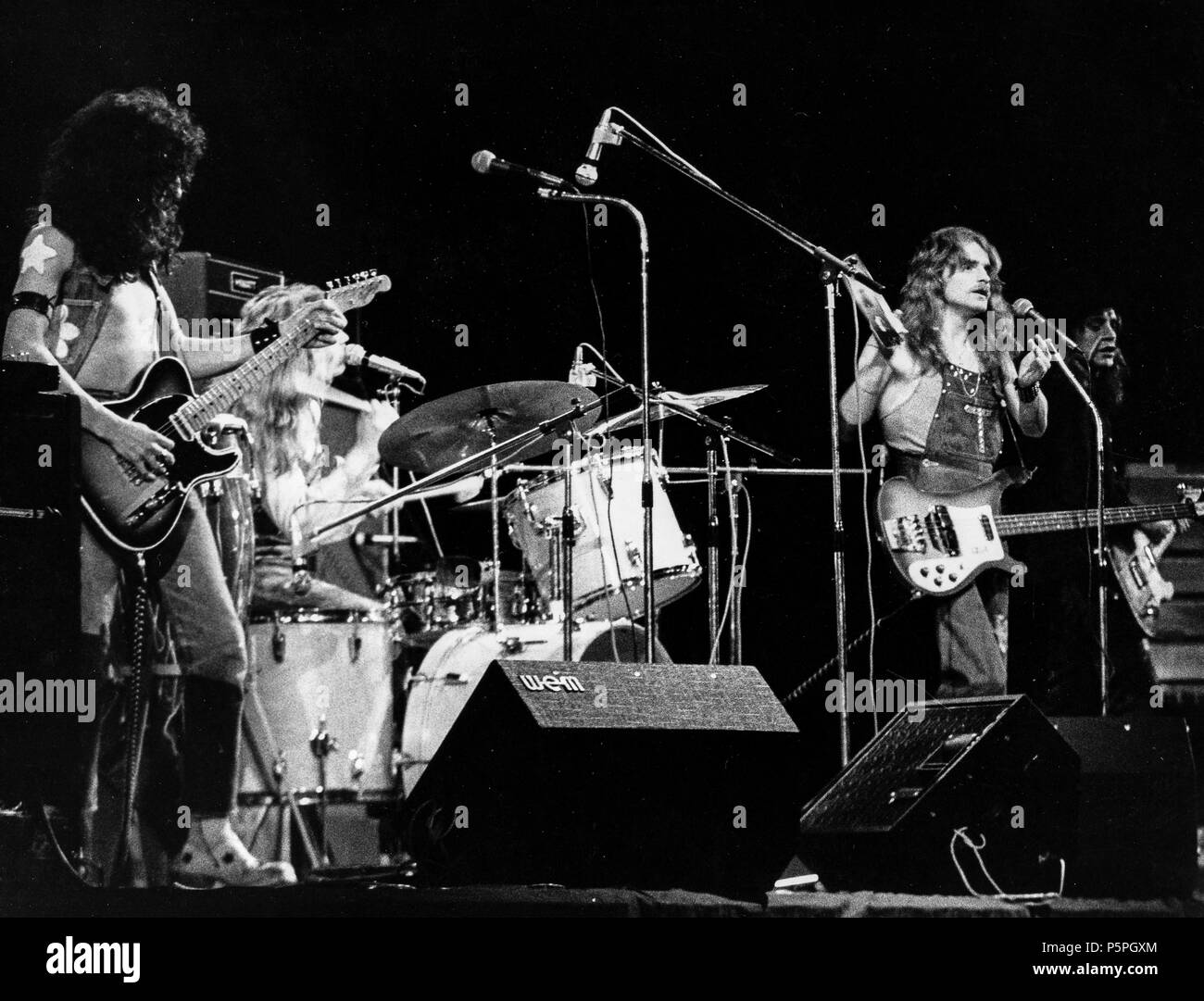 Blackfoot Sue, Wembley Arena, London 1972 Stockfoto