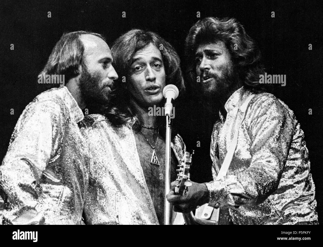 Bee Gees, 70 s Stockfoto