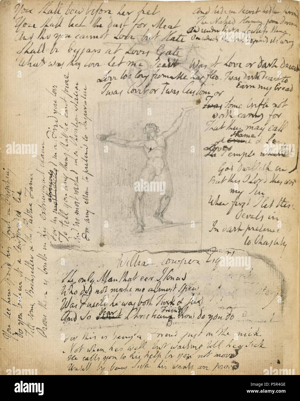 N/A. Englisch: Blake Manuskript - Notebook - Seite 050. 1. Oktober 2013, 17:10:25. William Blake (1757 - 1827) Alternative Namen W. Blake; Uil" iam Bleik; Blake Beschreibung British-English Maler, Dichter, Schriftsteller, Theologe, Sammler und Graveur Geburtsdatum / Tod 28. November 1757 12. August 1827 Ort der Geburt / Todes Broadwick Street Charing Cross Standort London Authority control: Q 41513 VIAF: 54144439 ISNI: 0000 0001 2096 135 X ULAN: 500012489 78095331 LCCN: n NLA: 35019221 WorldCat 208 Blake Manuskript - Notebook - Seite 050 Stockfoto