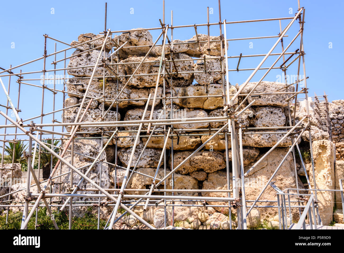 Megalithic Construction Stockfotos Megalithic 