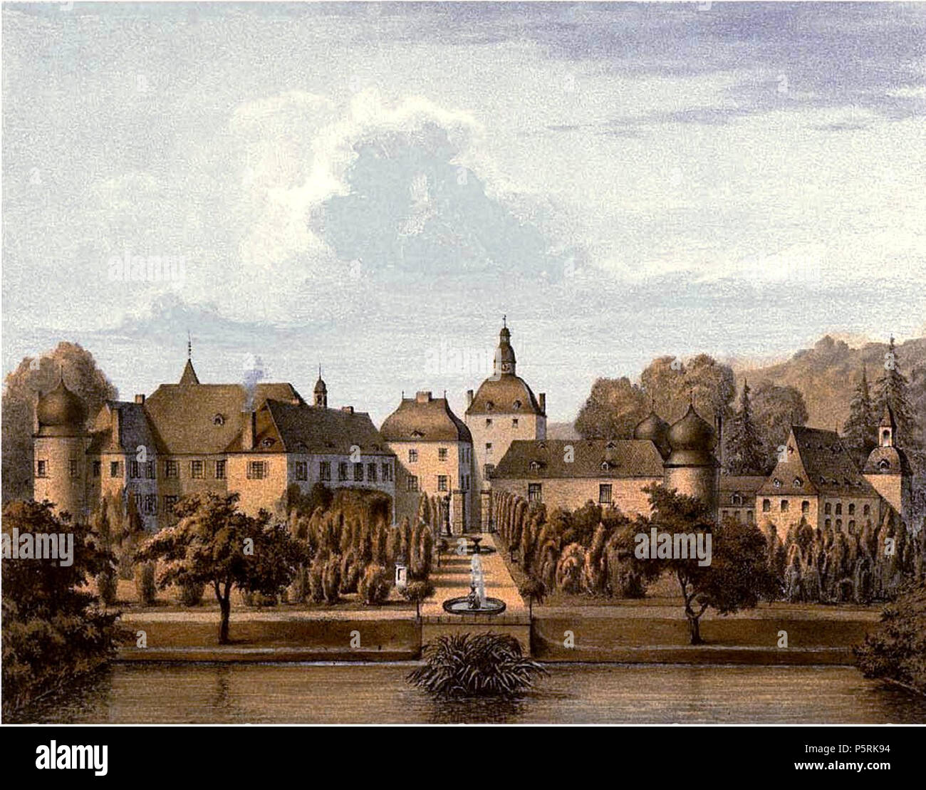 N/A. English: Burg Gudenau. zwischen 1857 und 1883. Christian Hohe, Alexander Duncker (1813-1897) 250 Burg Gudenau Sammlung Duncker Stockfoto