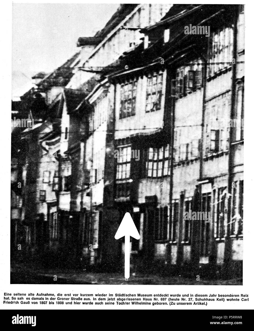 272 Carl Friedrich Gauß, 015 Stockfoto