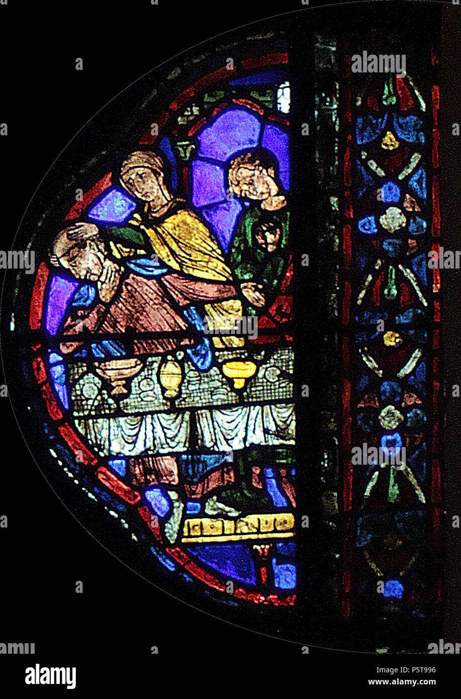 N/A. Histoire de saint Silvestre - Geschichte des Hl. Silvester. Michelet - (Talk) 06:37, 20. Dezember 2016 (UTC) 333 Chartres-008 1 e Stockfoto