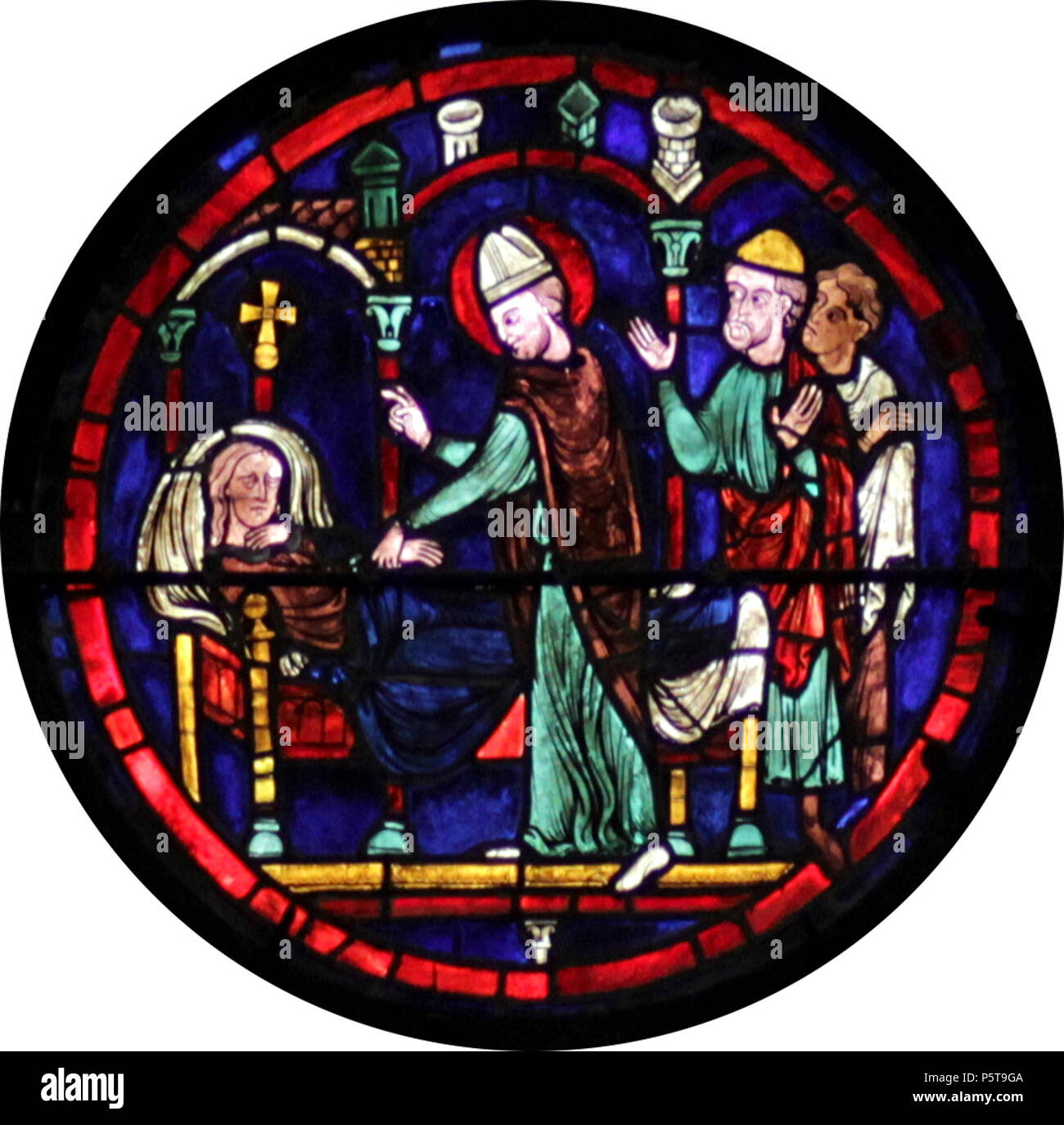 N/A. Das Leben des Hl. Martin - Chartres - untere Paneel. Michelet - (Talk) 06:24, 17. Dezember 2016 (UTC) 334 Chartres-020C 3 Stockfoto