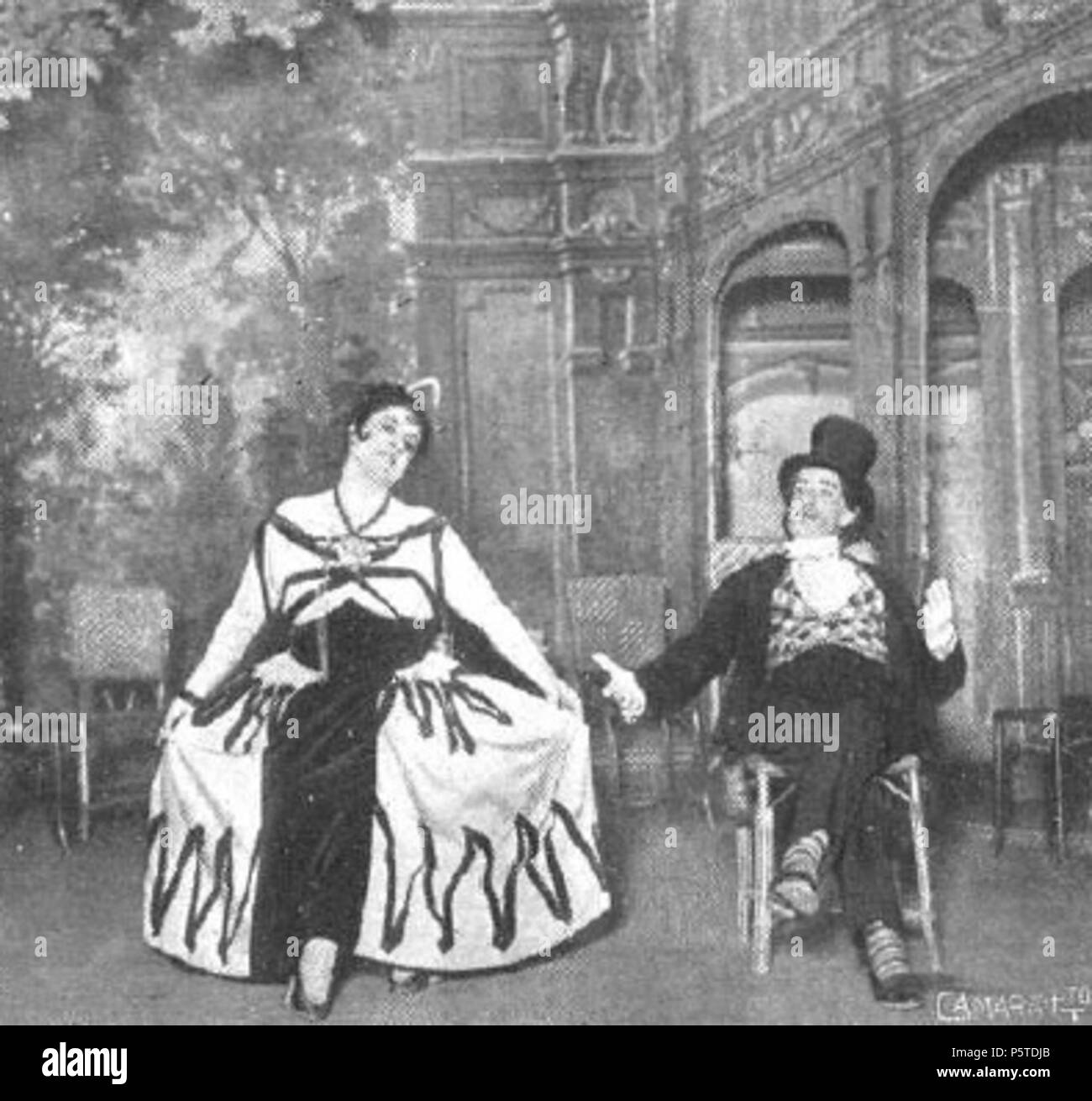 275 Carmen Andrés y Antonio González de Los Cuákeros Stockfoto