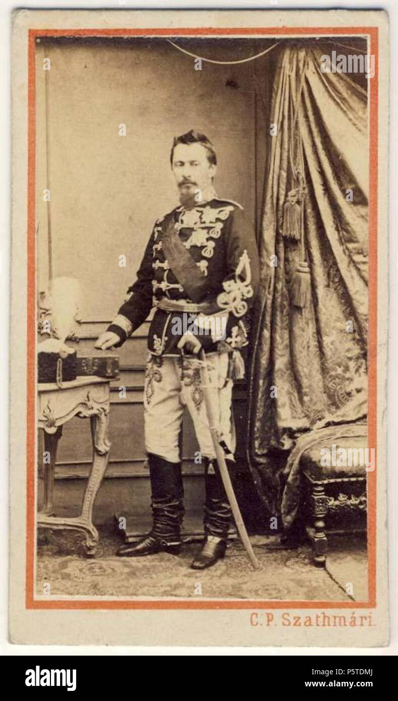N A Englisch Carol Popp De Szathmary Portrait Von Alexandru Ioan Cuza Eigentumer Zentralbibliothek Fur Rumanien Roman Carol Popp De Szathmary Alexandru Ioan Cuza In Uniform Militar Portret In Picioare Pe Verso Ul