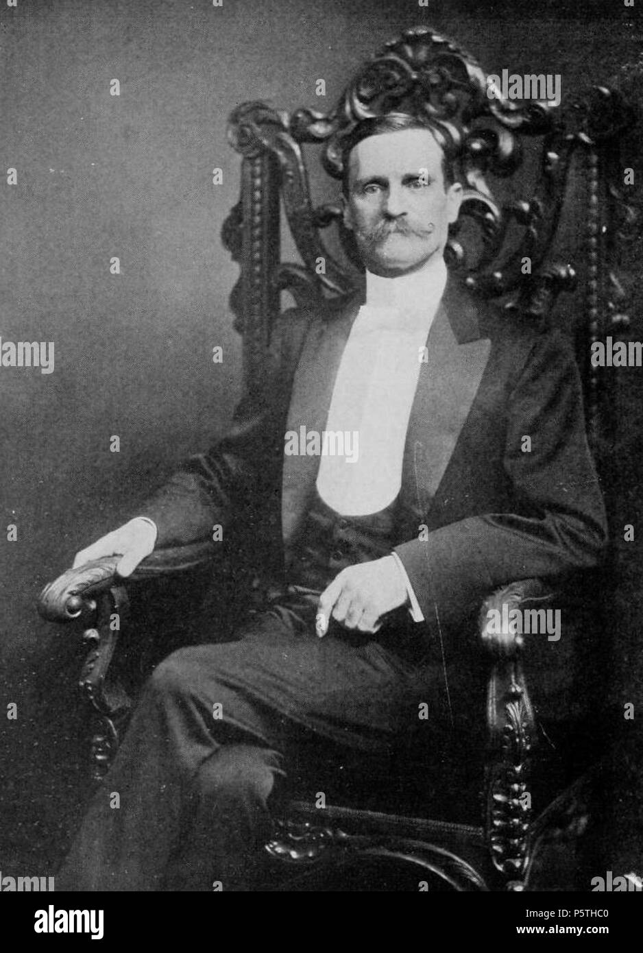 N/A. Deutsch: "Prinz John De Guelph, King-Emperor De-Jure-Großbritannien und Irland und Indien'. 1910. Pach Bros., New York 420 De Guelph, John (Pach Bros.) Stockfoto