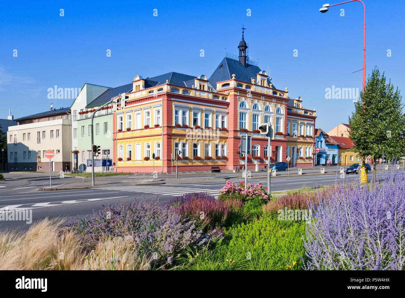 Radnice Stare Mesto U Uherskeho Hradiste Kraj Okres Breclav Ceska Republika Rathaus Stare Mesto In Der Nahe Von Uherske Hradiste Stadt Sudmahren Czec Stockfotografie Alamy