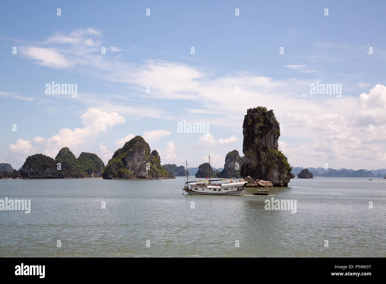 Bai Tu Long Bay, Vietnam. Stockfoto