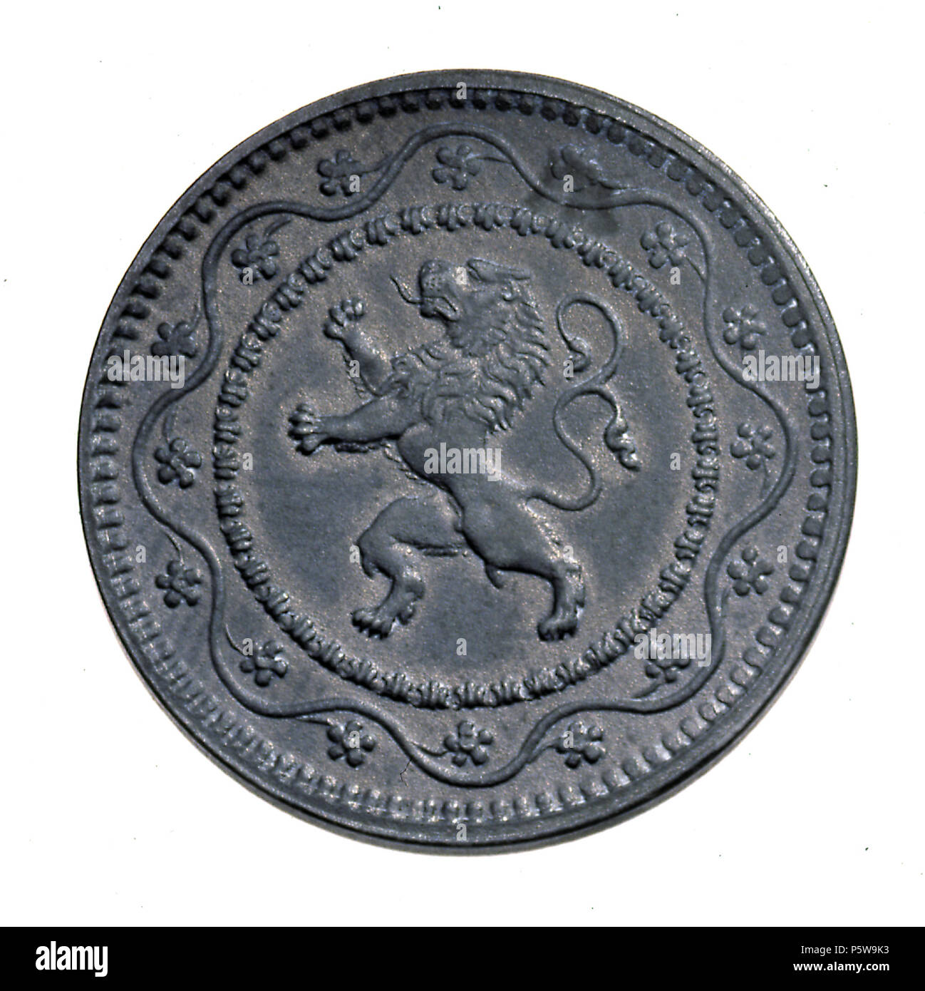 364 Münze sein 10c Lion obv 51 Stockfoto