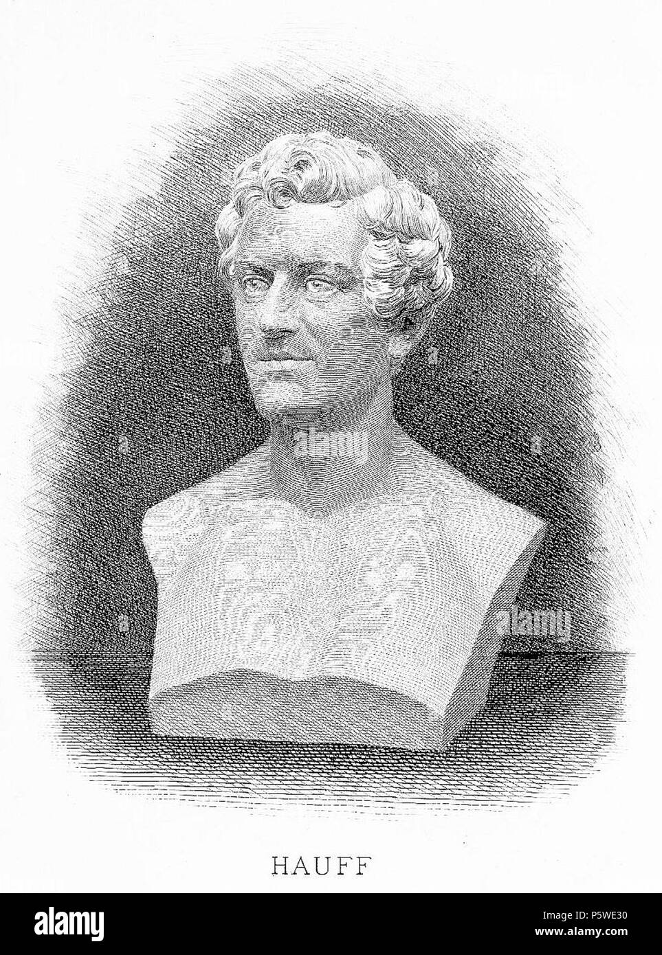 W. Hauffs Werke. Hg. von Max Mendheim. Kritisch durchgesehene und erläuterte Ausgabe. 4 Bände. Lpz., Wien, Bibliographische Institut, (1891-1909). Band I. Hauffs Leben und Werke; Gedichte; Lichtenstein;.de: Dies ist ein Scan des historischen Buches: en: Dies ist ein Scan des historischen Dokument: Wilhelm Hauff (1802-1827) 430 De Wilhelm Hauff bd1b003 Stockfoto