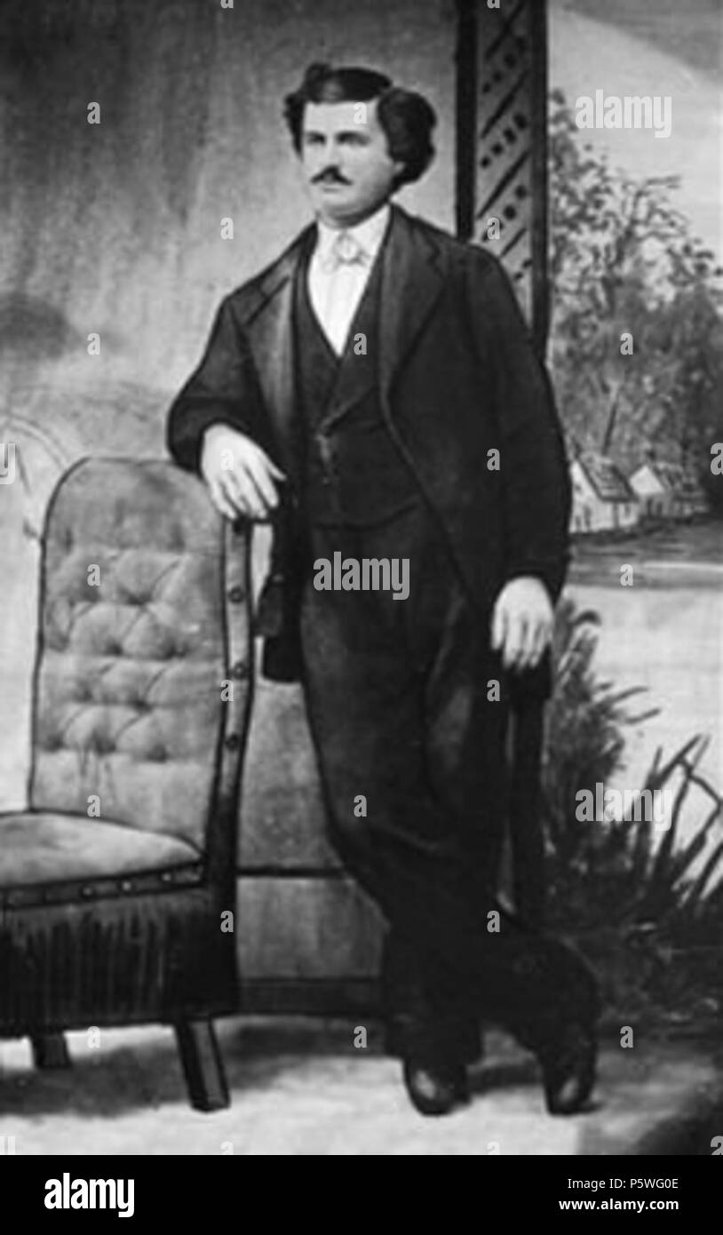 N/A. Englisch: chrisopher Kit Fancher (Überlebende der Mountain Meadows Massacre). Anfang 1870. Unbekannt 345 Christopher Fancher Stockfoto