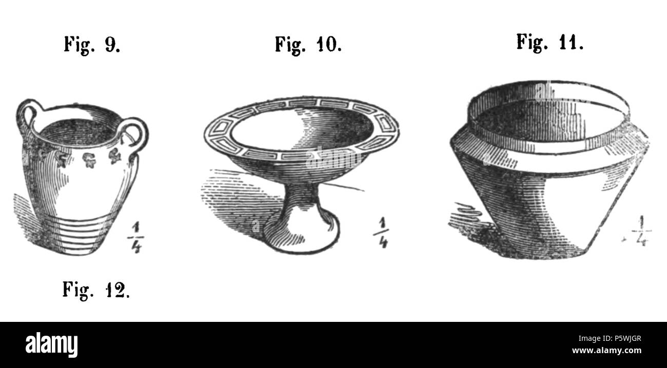 446 Di alcuni Dei sepolcri necropoli Felsinea Abb. 9 11. Stockfoto