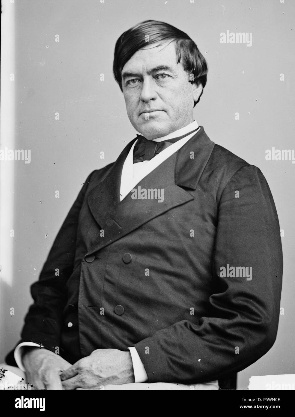 N/A. Cassius Marcellus Clay. Bibliothek des Kongresses Beschreibung: Hon. Cassius Clay'. zwischen 1855 und 1865. Mathew Brady (1822 - 1896) Beschreibung der amerikanische Fotograf, Fotografen, fotojournalist und Journalist Geburtsdatum / Tod 18 Mai 1822 vom 15. Januar 1896 Ort der Geburt / Todes Warren County Manhattan Arbeit Periode von 1844 bis ca. 1887 Arbeiten Ort New York City, Washington, D.C. Authority control: Q 187850 VIAF: 22965552 ISNI: 0000 0001 2209 4376 ULAN: 500126201 LCCN: n 81140569 NARA: 10570155 WorldCat 352 Cassius Marcellus Clay Wahrheit - Brady-Handy Stockfoto